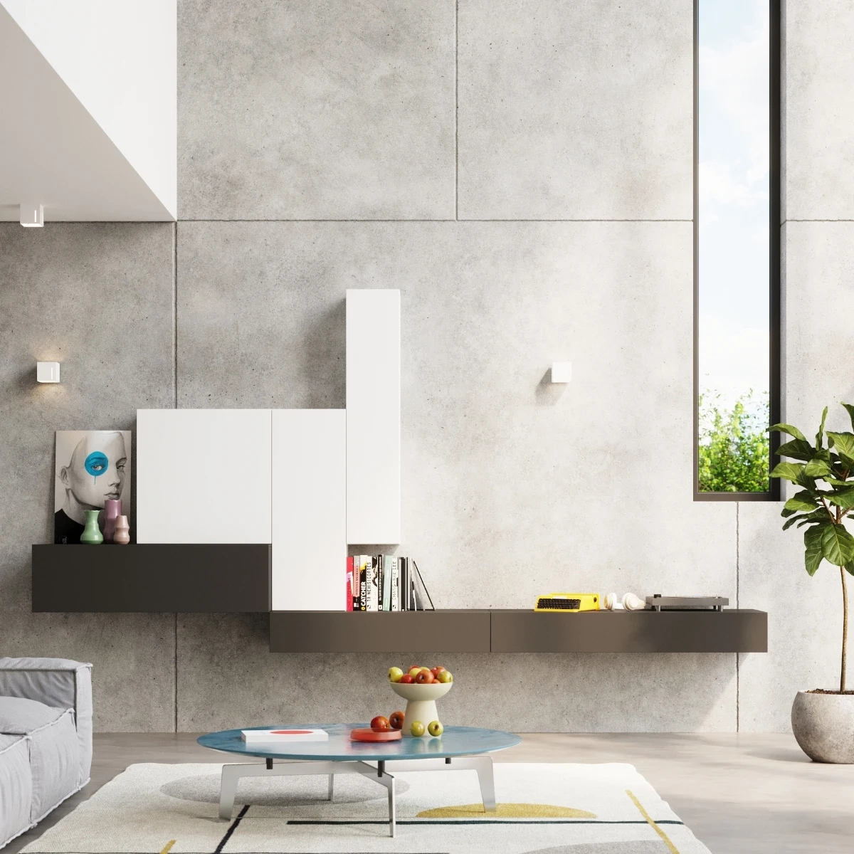 Plafonieră PIXAR alb