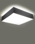 Plafonieră HORUS 25 GREY + 1x bec LED E27 3000K Warm 7.5W 620lm