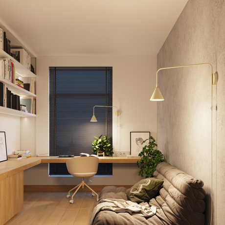 Lampă de perete NOX bej