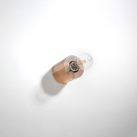 Lampă de perete SALGADO lemn natural