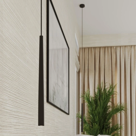 Lampă pedantă BLISS 1 negru