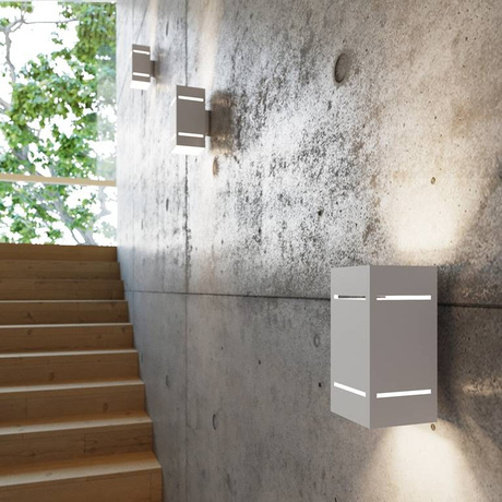 BLOCCO lampă de perete alb + 1x bec LED G9 3000K Warm 4.5W 510lm