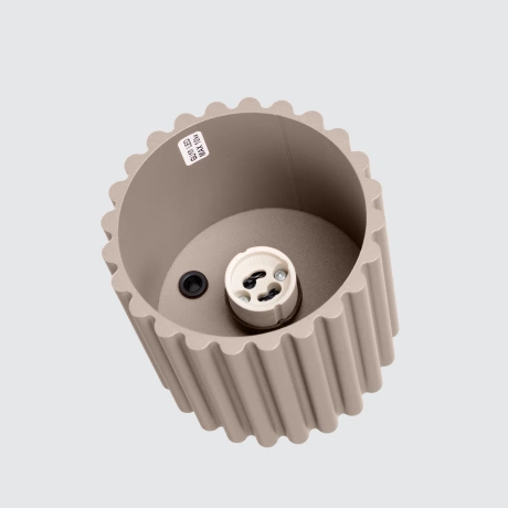 Plafonieră AURA 1 taupe GU10