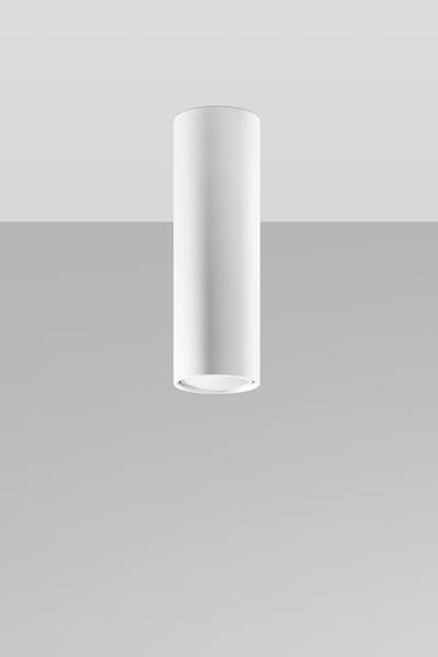 Plafonieră LAGOS 20 alb + 1x bec LED GU-10 4000K rece 7W 630lm