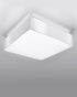 Plafonieră HORUS 25 WHITE + 1x bec LED E27 3000K Warm 7.5W 620lm