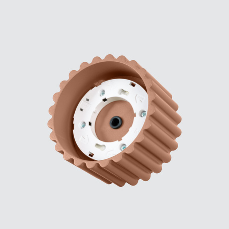 Plafonieră AURA 1 mocha Gx53