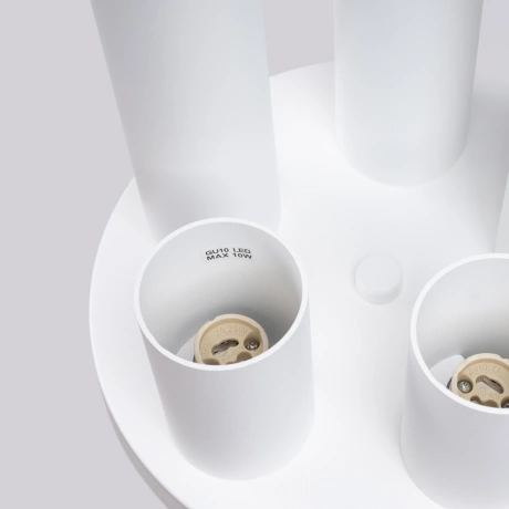 Plafonieră LAGOS 5P alb