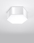 Plafonieră SUNDE 13 alb +2x bec LED E27 3000K cald 7.5W 620lm