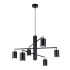 Candelabru LEMMI 6 negru