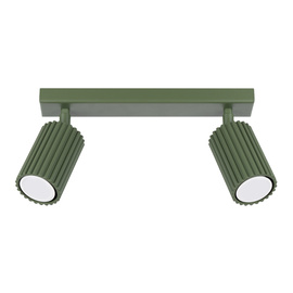Plafonieră KARBON 2 verde măsliniu