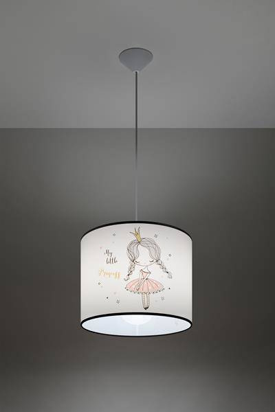 PRINCESS 30 lampă suspendată + 1x bec LED E27 3000K Warm 7,5W 620lm