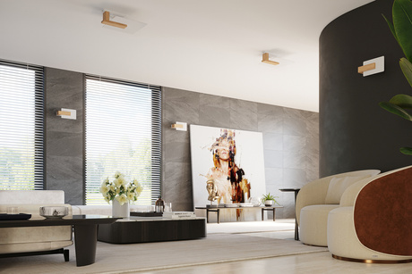 LAPPO lampă de perete din lemn natural + 1x bec LED E14 3000K cald 7.5W 620lm