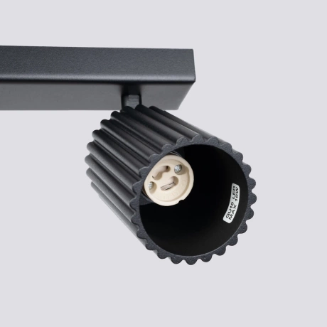 Plafonieră KARBON 2 negru