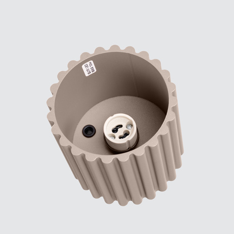 Plafonieră AURA 1 taupe GU10