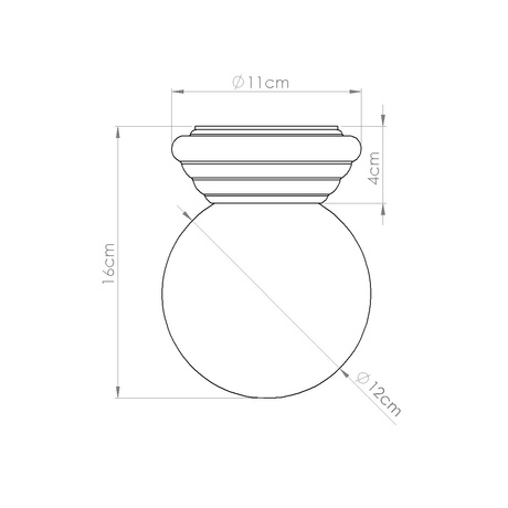 Plafonieră ZORI ultramarin IP44