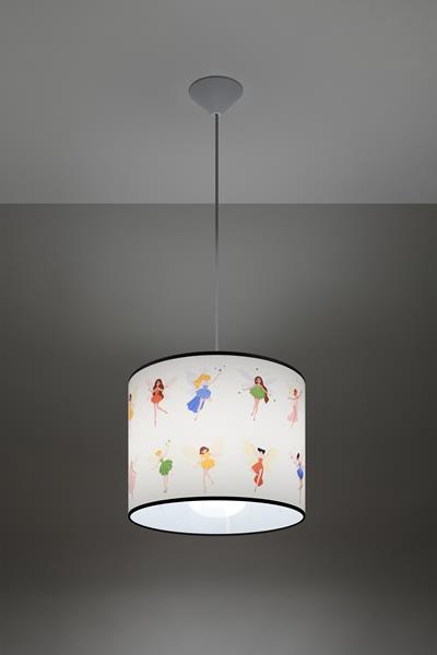 Lampă suspendată Fairy 30 + 1x bec LED E27 3000K Warm 7,5W 620lm