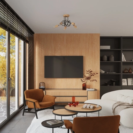 Lampă de perete EMBER schwarz