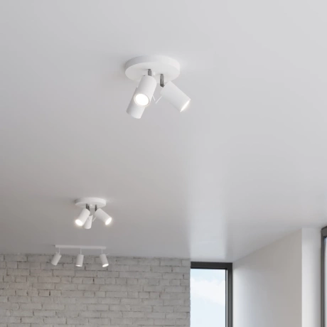 Plafonieră RING 3P alb
