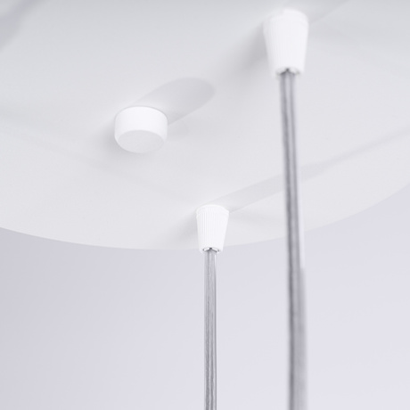 Lampă suspendată LIRO 3P alb