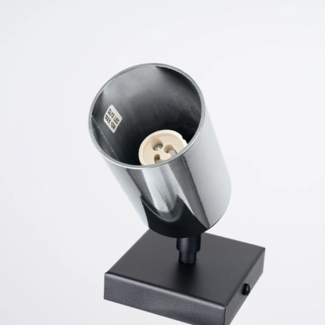 Lampă de perete WINX negru/cromo