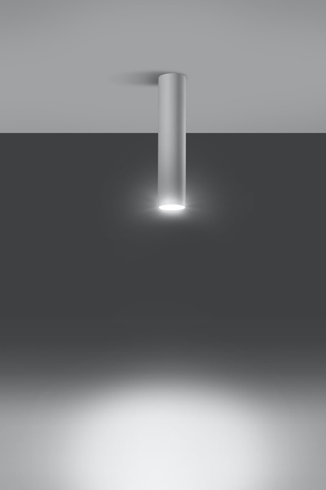 Plafonieră LAGOS 30 alb + 1x bec LED GU-10 3000K cald 7W 620lm