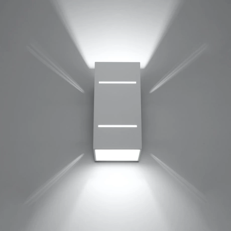 Lampă de perete BLOCCO alb