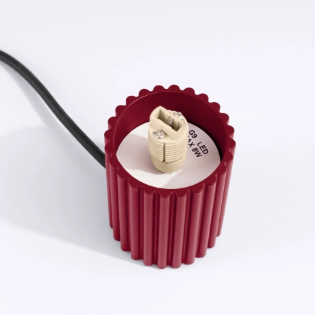 Lampă de masă HALO burgundy