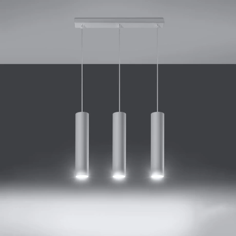Lampă suspendată LAGOS 3L alb