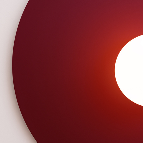 Lampă de perete AKE 50 burgundy