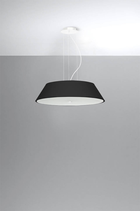 Candelabru VEGA 60 negru + 5x bec LED E27 3000K cald 7.5W 620lm