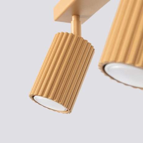 Plafonieră KARBON 3L aur