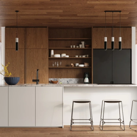 Lampă suspendată BORGIO 2 negru