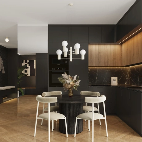 Candelabru HALO 6 bej