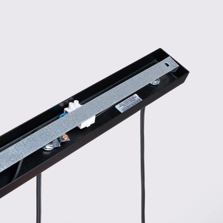 Lampă suspendată KARBON 3L negru