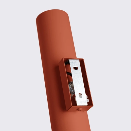 Lampă de perete LAGOS 2 roșu ocru