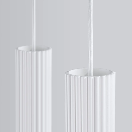 Lampă suspendată KARBON 2 alb