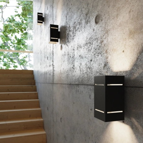 Lampă de perete BLOCCO negru