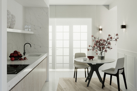 LORETO lampă de perete negru + 1x bec LED G9 3000K cald 4.5W 510lm