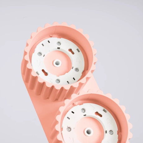 Plafonieră AURA 2 piersică Gx53