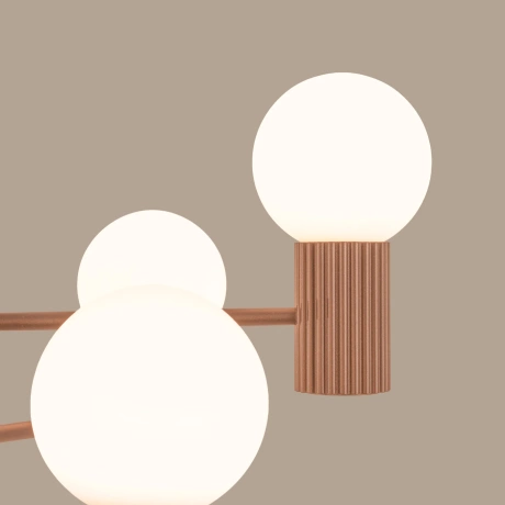 Candelabru HALO 6 mocha