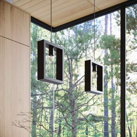 Lampă suspendată ARIES wenge