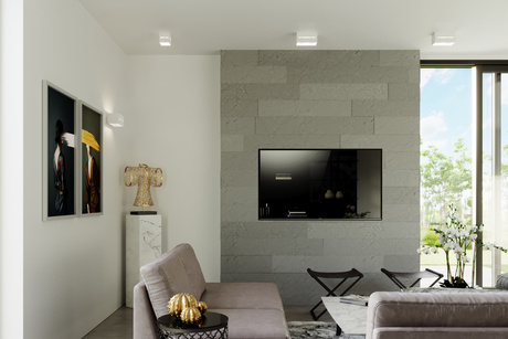 Plafonieră LOBO alb + 1x bec LED G9 3000K cald 4.5W 510lm