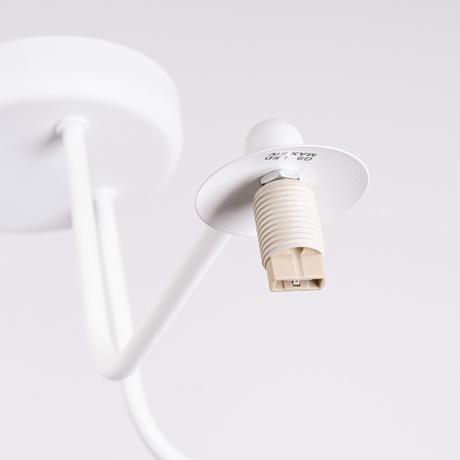 Candelabru ASTRAL 3 alb