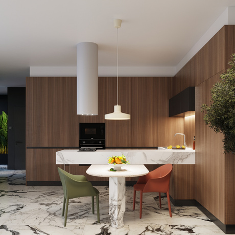 Lampă suspendată BILO beżowa