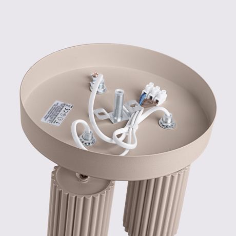 Plafonieră KARBON 3P taupe