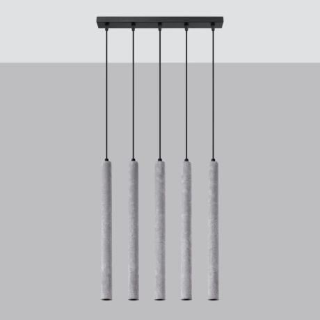 Lampă suspendată PASTELO 5L beton
