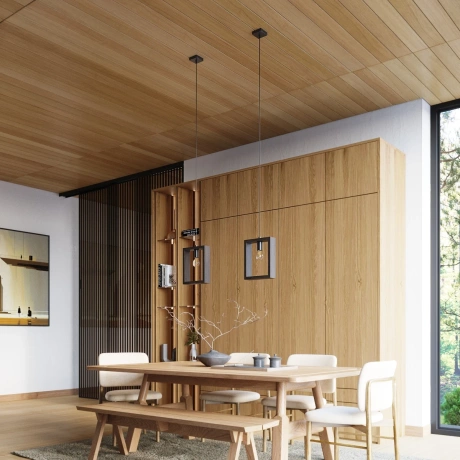 Lampă suspendată ARIES wenge