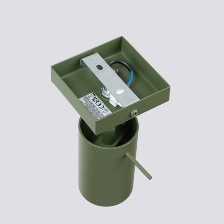 Lampă de perete RING verde măsliniu