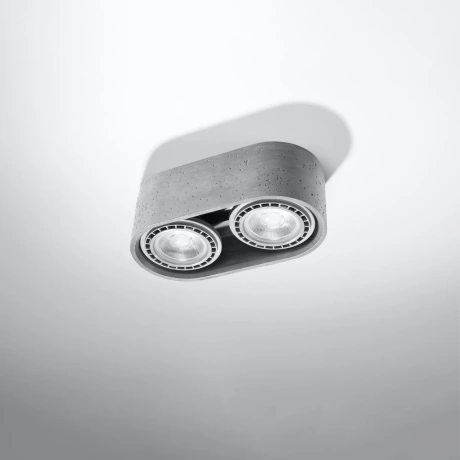 Plafonieră BASIC 2 beton