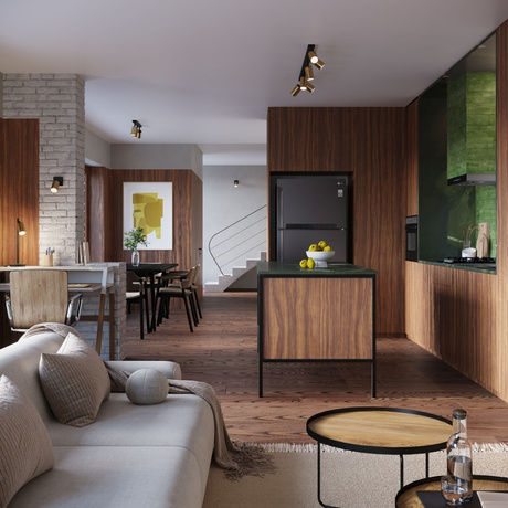 Plafonieră WINX 3P negru / auriu + 3x bec LED GU-10 4000K rece 7W 530lm